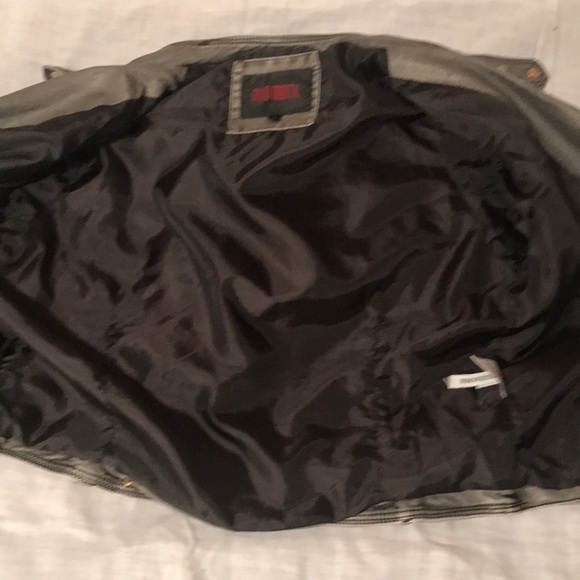 Grand Oriental Faux Leather Crop Jacket - Picture 10 of 16